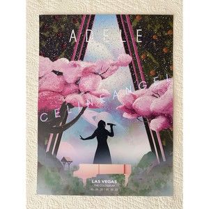 Rare Official “Weekends with Adele” 3/24–3/25/23 Show Poster Las Vegas